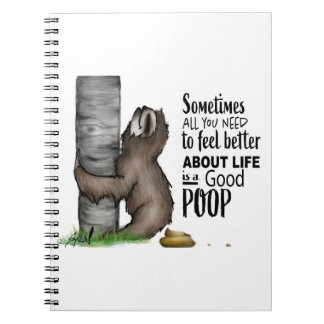 Kacken von Sloth Notizblock