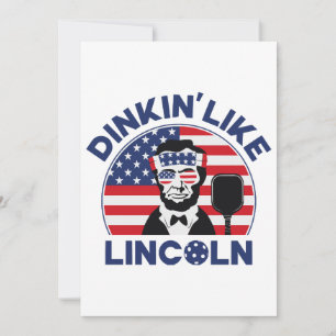 Kacken wie Lincoln Einladung