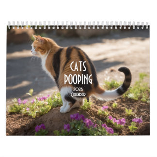 Kackend Katzen-Kalender 2026 Kalender