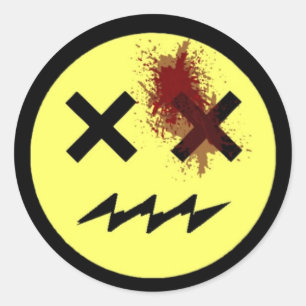 Kackman 2014 runder aufkleber