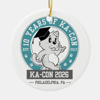 KACON 2026 Erinnerungsornament Keramik Ornament
