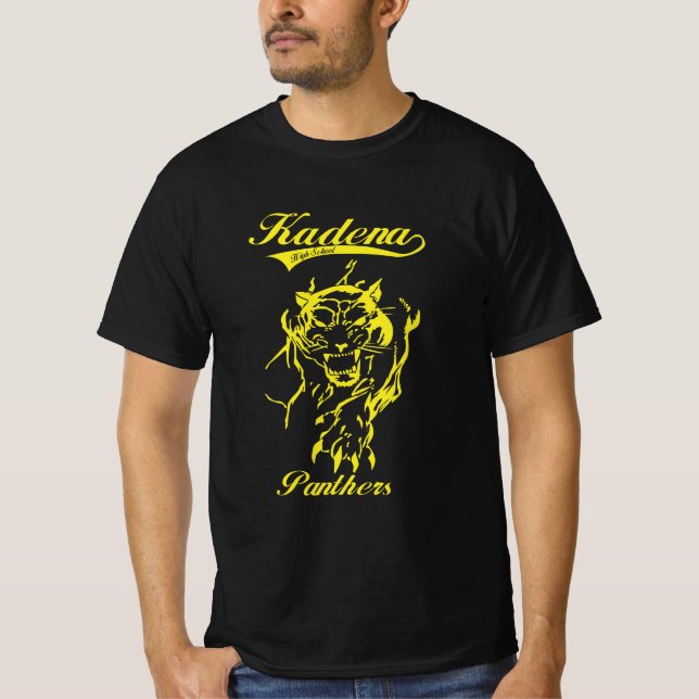 Kadena High School Panthers Ryukyu 沖 縄Okinawa Japa T-Shirt (Vorderseite)
