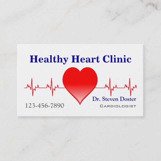 Kadiologe Visitenkarte (Vorderseite)