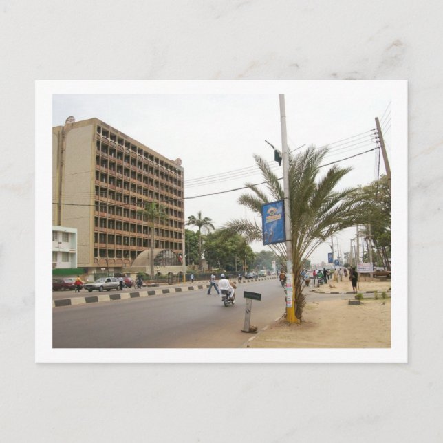 Kaduna Street, Nigeria Postkarte (Vorderseite)