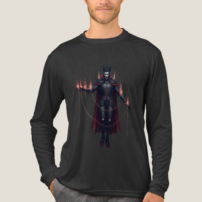 Kaelen das flammgeschürte Regent Tri-Blend Shirt (Vorderseite)