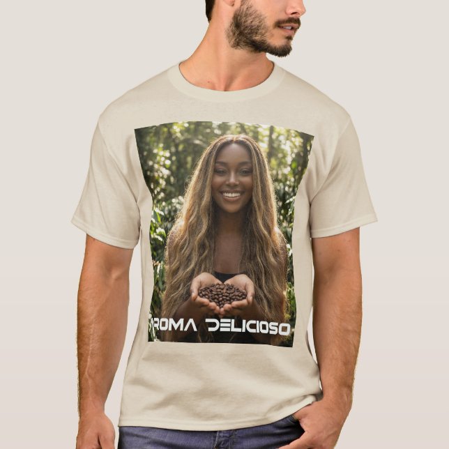 KAFEE - DELIZIÖSER DUFT T-Shirt (Vorderseite)