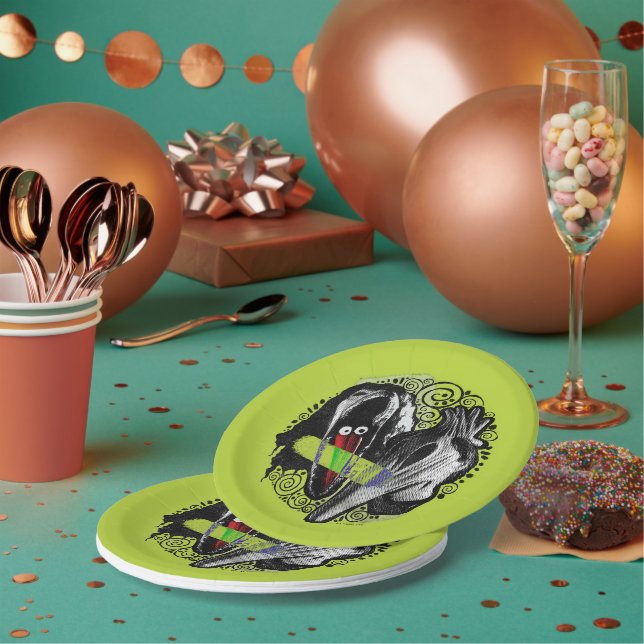 Käfer | Adam & Barbara Beängstigend Pappteller (Multi)