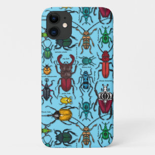 Käfer auf blau Case-Mate iPhone hülle