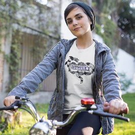 Käfer | Auf dem Beetlesaflogo eingepackter Sandwur T-Shirt