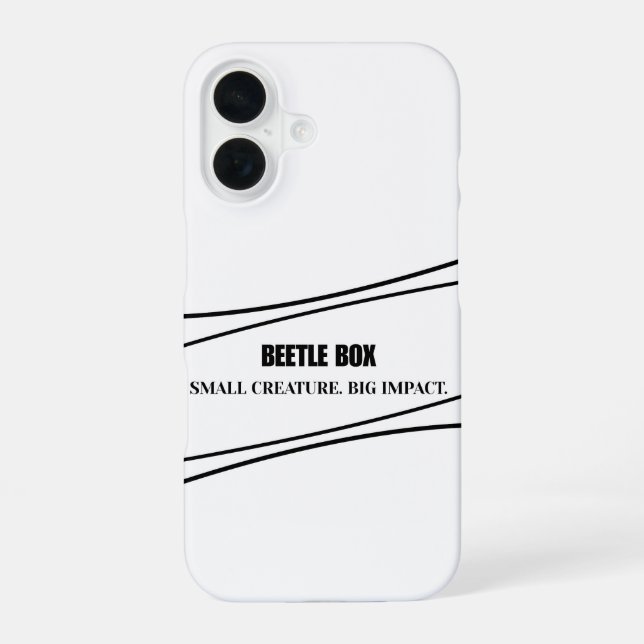 Käfer-Box-Handyhülle iPhone 16 Hülle (Rückseite)