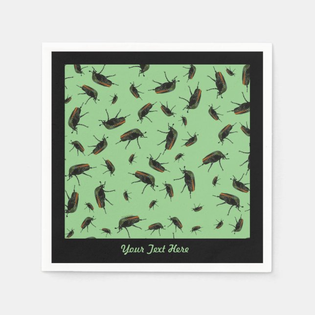 Käfer Bug Paper Napkin Serviette (Vorderseite)