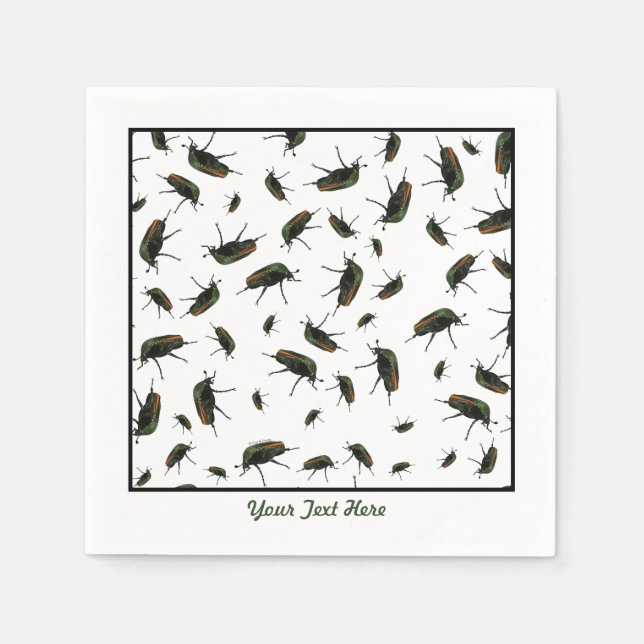 Käfer Bug Paper Napkin Serviette (Vorderseite)