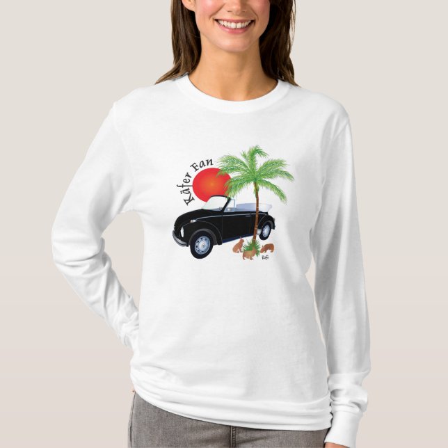 Käfer Cabriolet T-Shirt (Vorderseite)