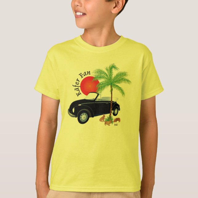 Käfer Cabriolet T-Shirt (Vorderseite)