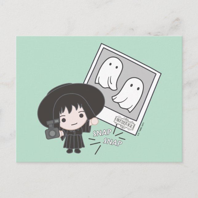 Käfer | Chibi Lydia Ghost Fotografie Postkarte (Vorderseite)