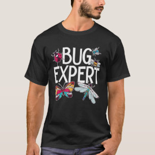 Käfer Experte Entomologie Insekt Fangen Marienkäfe T-Shirt
