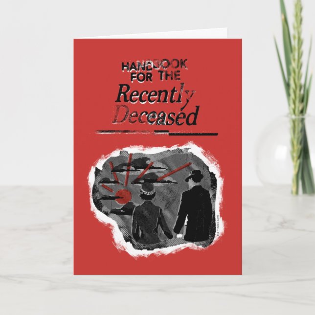 Käfer | Handbuch für jüngst verstorbene Personen Karte (Vorderseite)