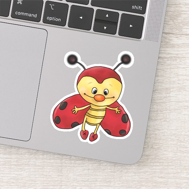 Käfer Karlchen Aufkleber (Detail)