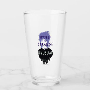 Käfer Lydia "Seltsam und ungewöhnlich" Grafik Glas