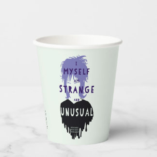 Käfer | Lydia "Seltsam und ungewöhnlich" Grafik Pappbecher