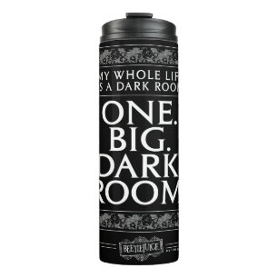 Käfer Mein ganzes Leben ist ein dunkles Zimmer Thermosbecher