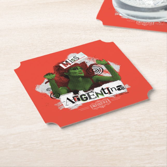 Käfer | Miss Argentinien Untersetzer (angewinkelt)
