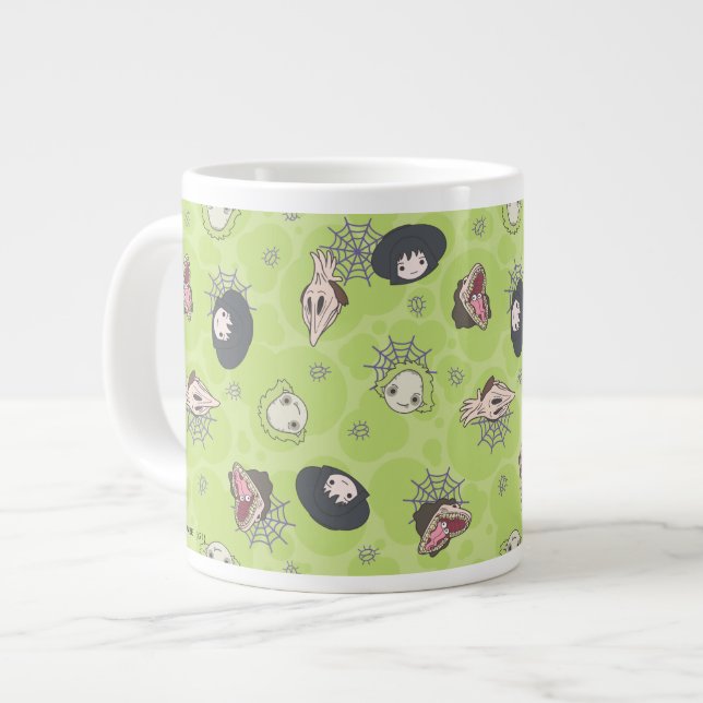 Käfer | Niedliches Chibi Toss Pattern Jumbo-Tasse (Vorderseite Links)