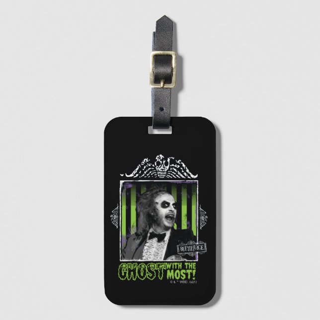 Käfer | Portrait "Geist mit dem Besten" Gepäckanhänger (Vorderseite Vertikal)