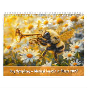 Käfer-Symphonie – Musizierende Insekten in Blüte Kalender