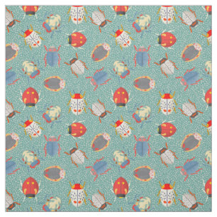 Käfer über Hero Pattern Stoff