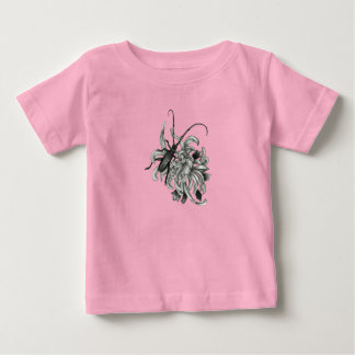 Käfer und Chrysanthemen Baby T-shirt