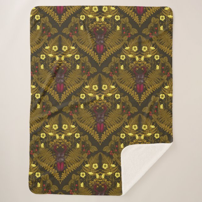 Käfer und Farne Sherpadecke (Vorderseite)