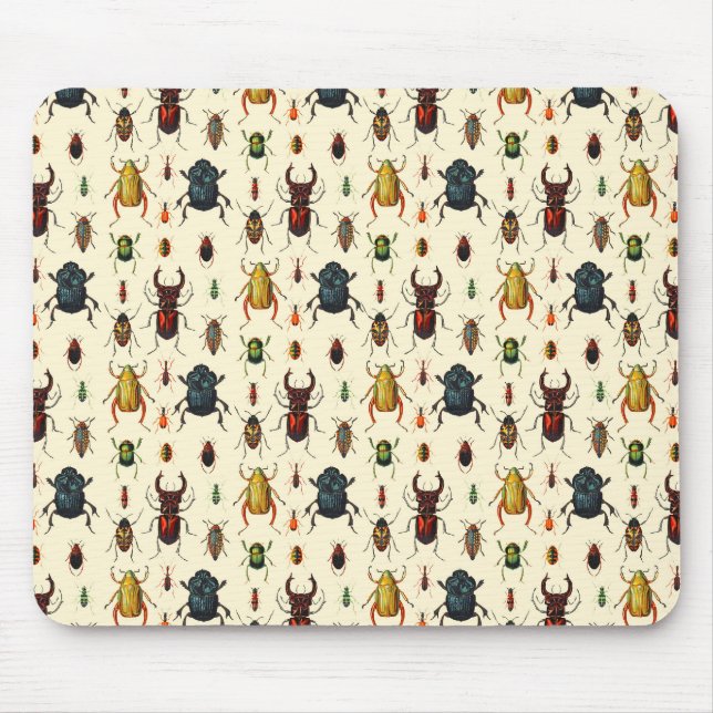 Käferarten Mousepad (Vorne)