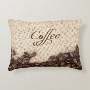 KAFFE BEANS PILLOW ZIERKISSEN