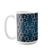 Kaffe Moleküle Klassischer Kaffeebecher
