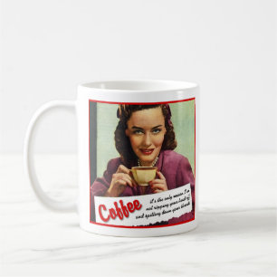 Kaffe reißt dir den Kopf ab Lustiger Becher Humor Tasse