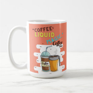 Kaffe Zauber Kaffeetasse