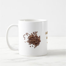 Kaffebohnen-Tasse