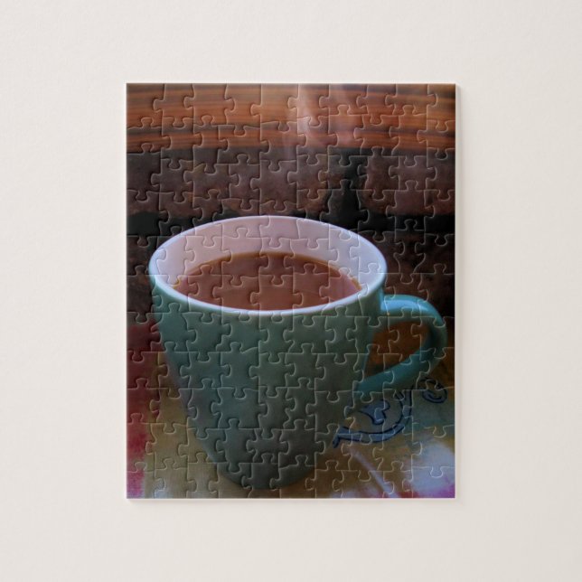 Kaffee - 8 x 10 - 110 Stück Puzzle (Vertikal)