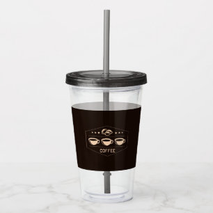 Kaffee Acryltrinkbecher