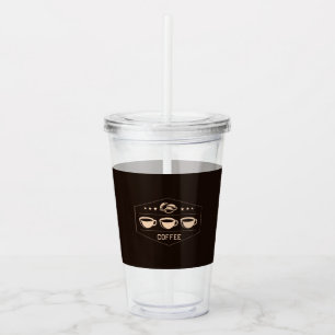 Kaffee Acryltrinkbecher