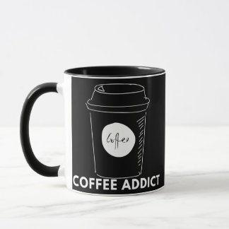 Kaffee Addict Cappuccino Espresso Latte Drinker Tasse