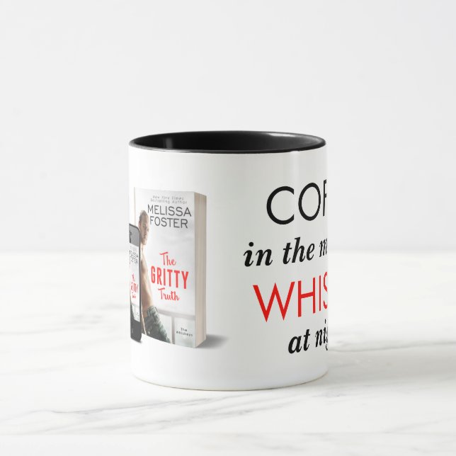 Kaffee am Morgen / Die Gritty Truth Tasse (Zentrum)
