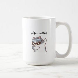 Kaffee am Morgen macht mich bereit für den Tag! Kaffeetasse