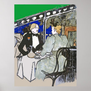 Kaffee am Morgen, Text hinzufügen, Drucken Poster