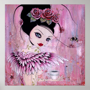 Kaffee Angel Poster