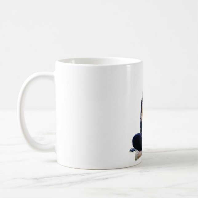 Kaffee, Anmut & Selbstvertrauen Kaffeetasse (Links)