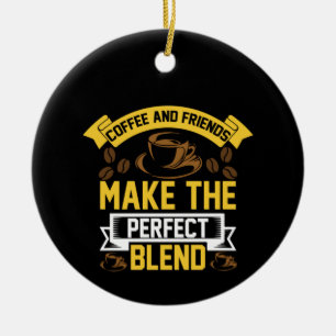 Kaffee Art Coffee and Friends Keramik Ornament