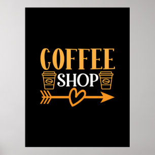 Kaffee Art Coffee Shop Poster