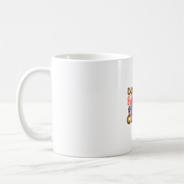 Kaffee Art Hunde Bücher & Kaffee Kaffeetasse (Links)